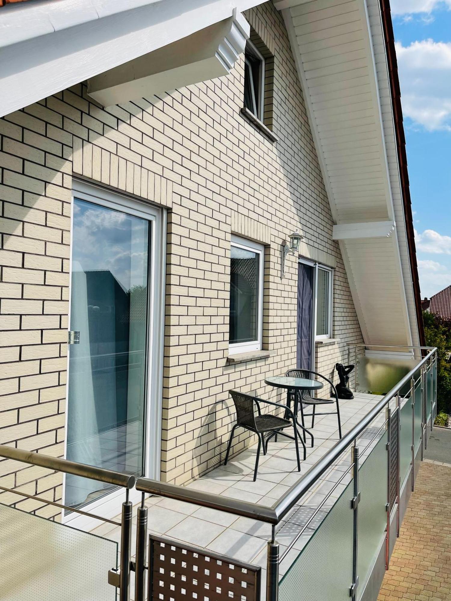 Ferienwohnung Gold-Blick Korbach Esterno foto